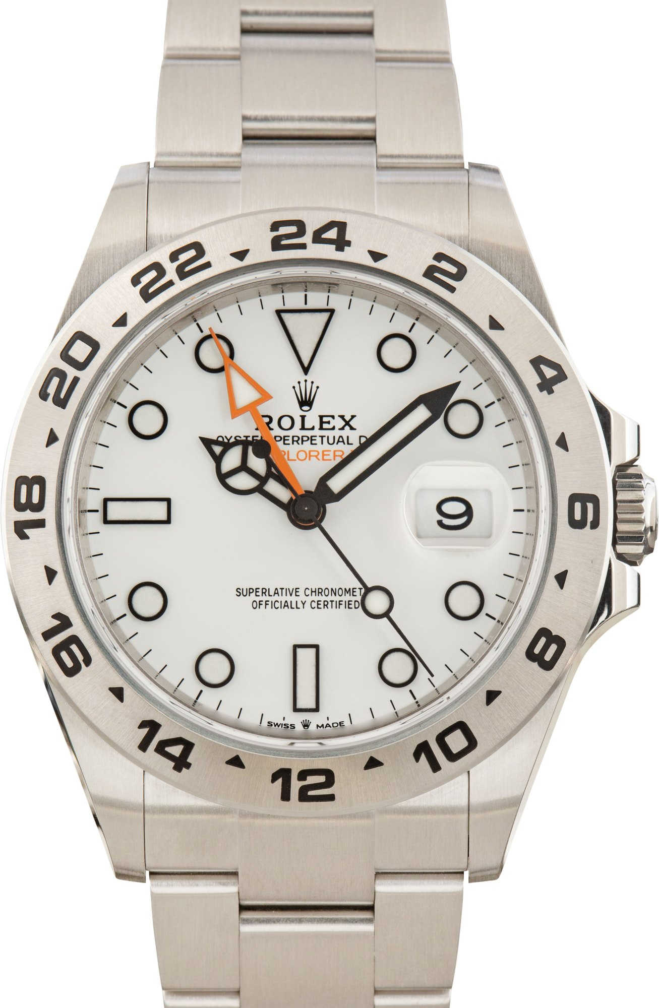 Rolex Explorer II Ref 226570 Polar Chromalight Dial