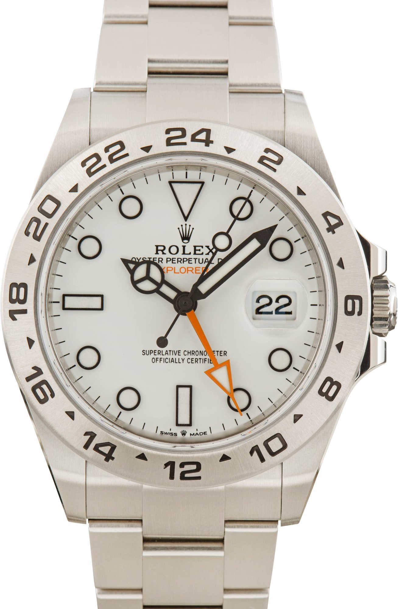 Used Rolex Explorer II Polar Dial 226570 Stainless Steel