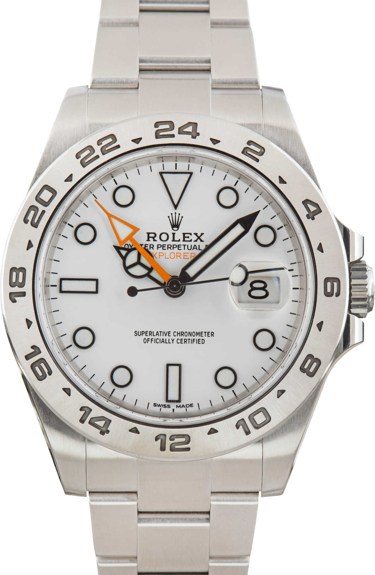 Rolex Explorer II 216570 White Polar Dial