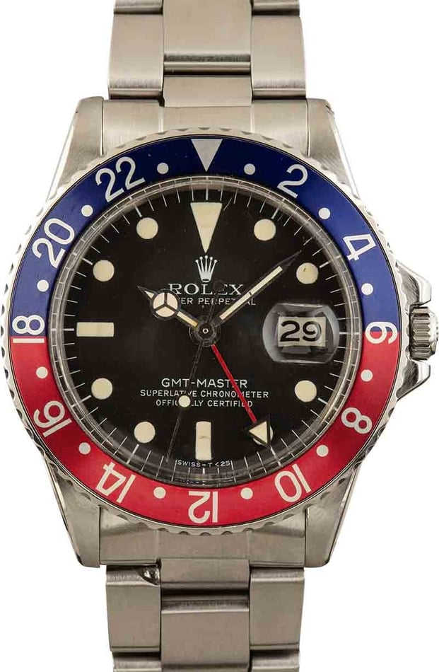 Rolex Vintage GMT-Master 1675 Pepsi
