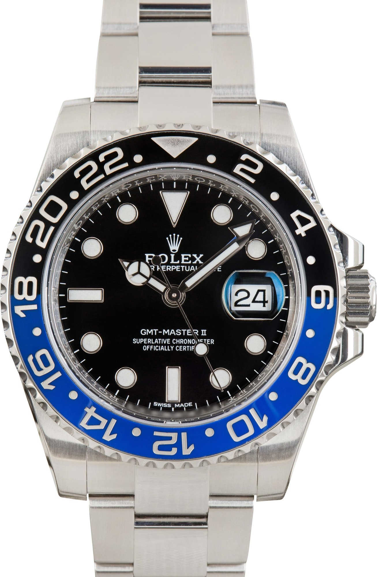 Men's Rolex GMT-Master II 116710 Batman
