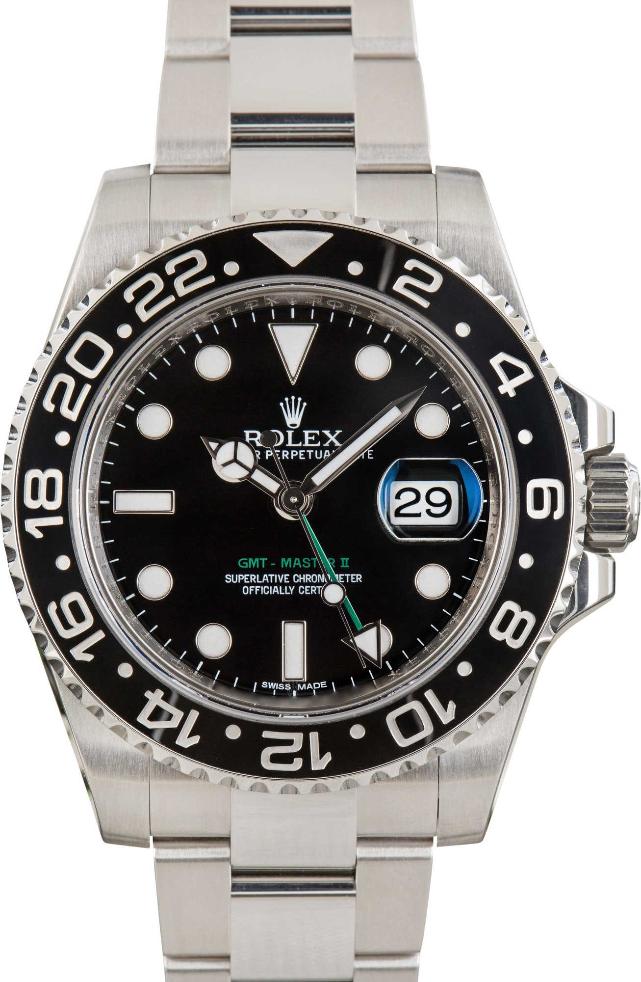 Rolex GMT-Master II Stainless Steel 116710 Black Dial