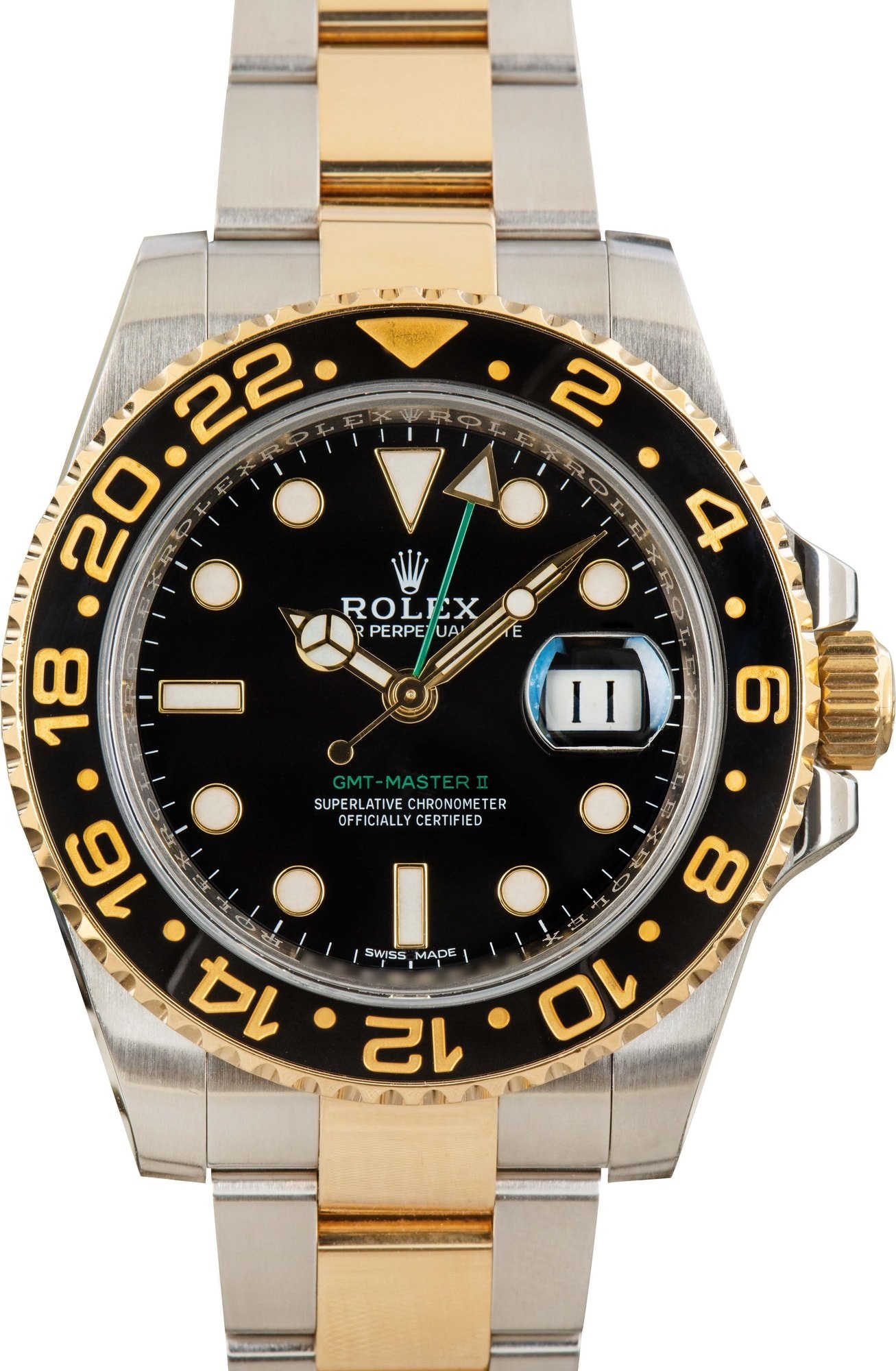 Rolex GMT-Master II Ref 116713 Steel & 18k Gold