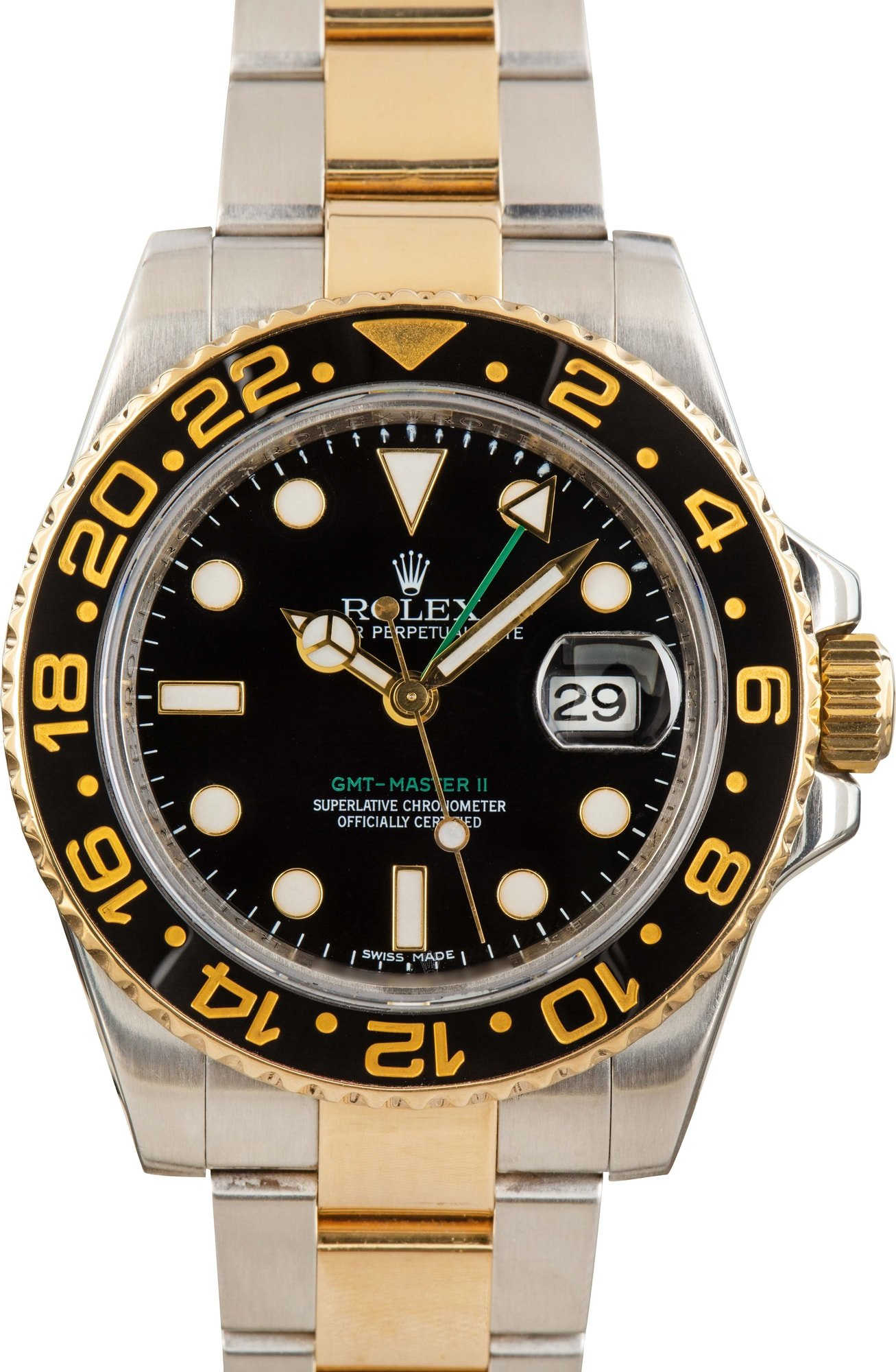 rolex gmt size