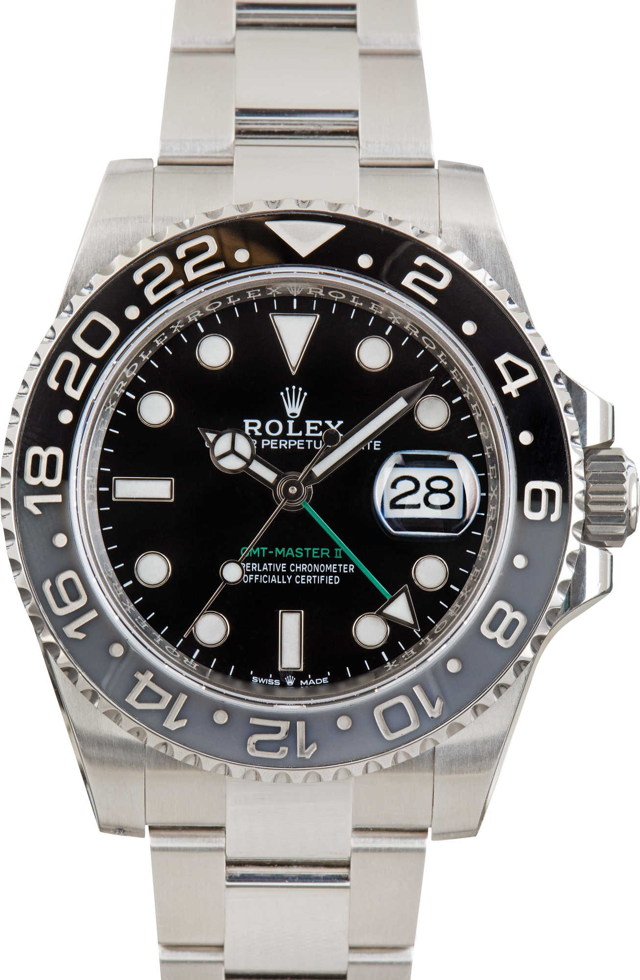 Rolex GMT-Master II ref 126710GRNR Stainless Steel
