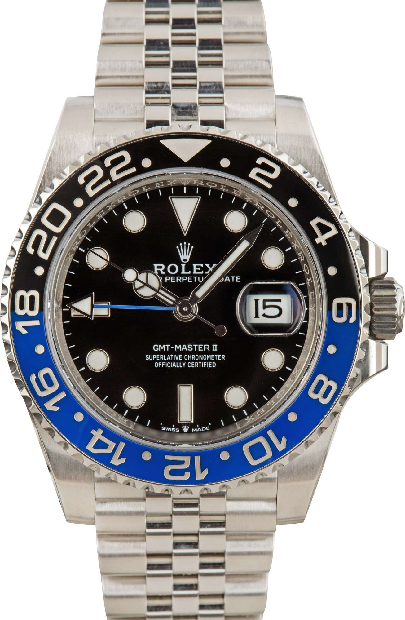 Buy Used Rolex GMT Master II 126710 Bob s Watches Sku 170446