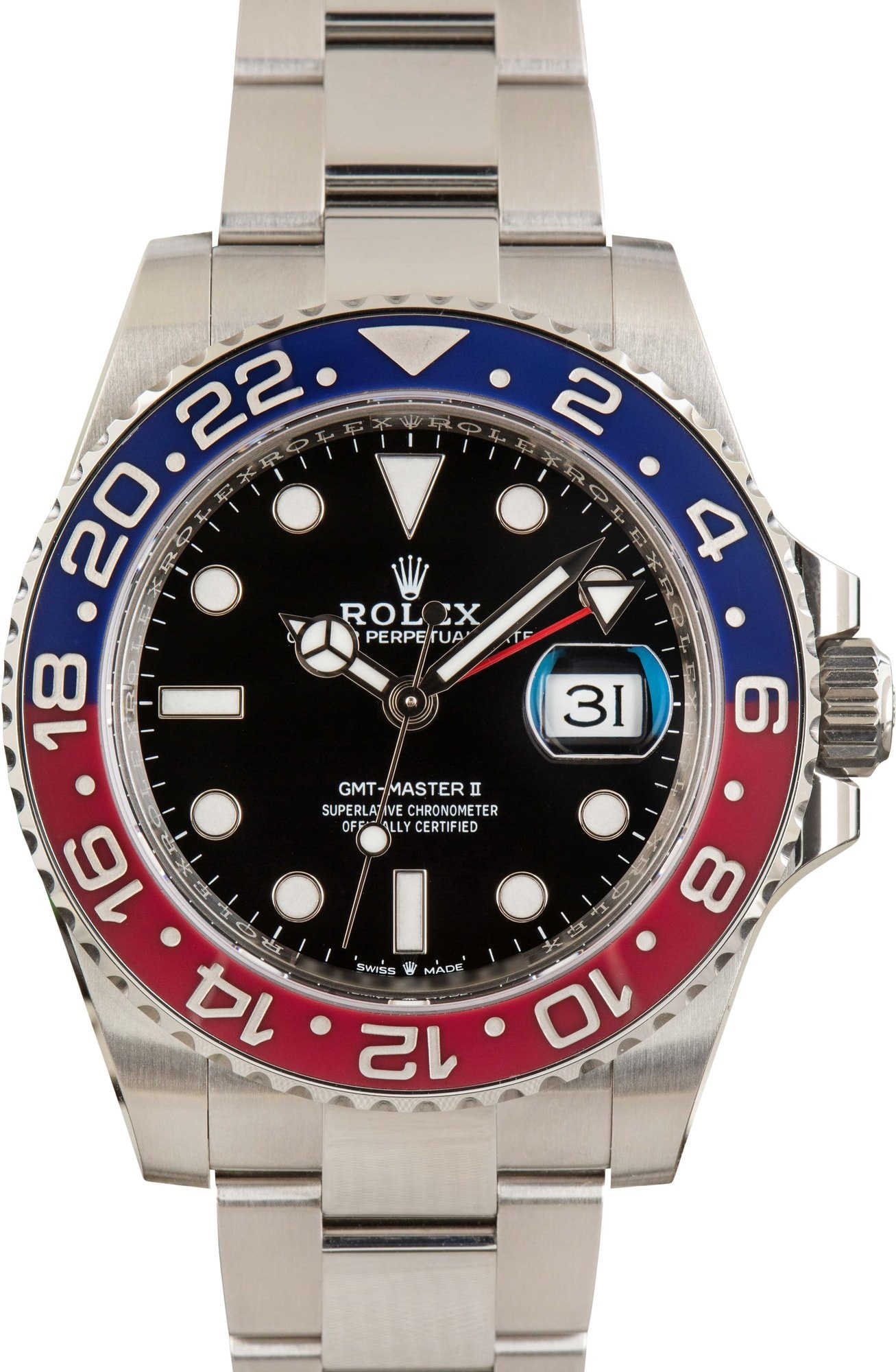 Men's Rolex GMT-Master II Ref 126710 Pepsi