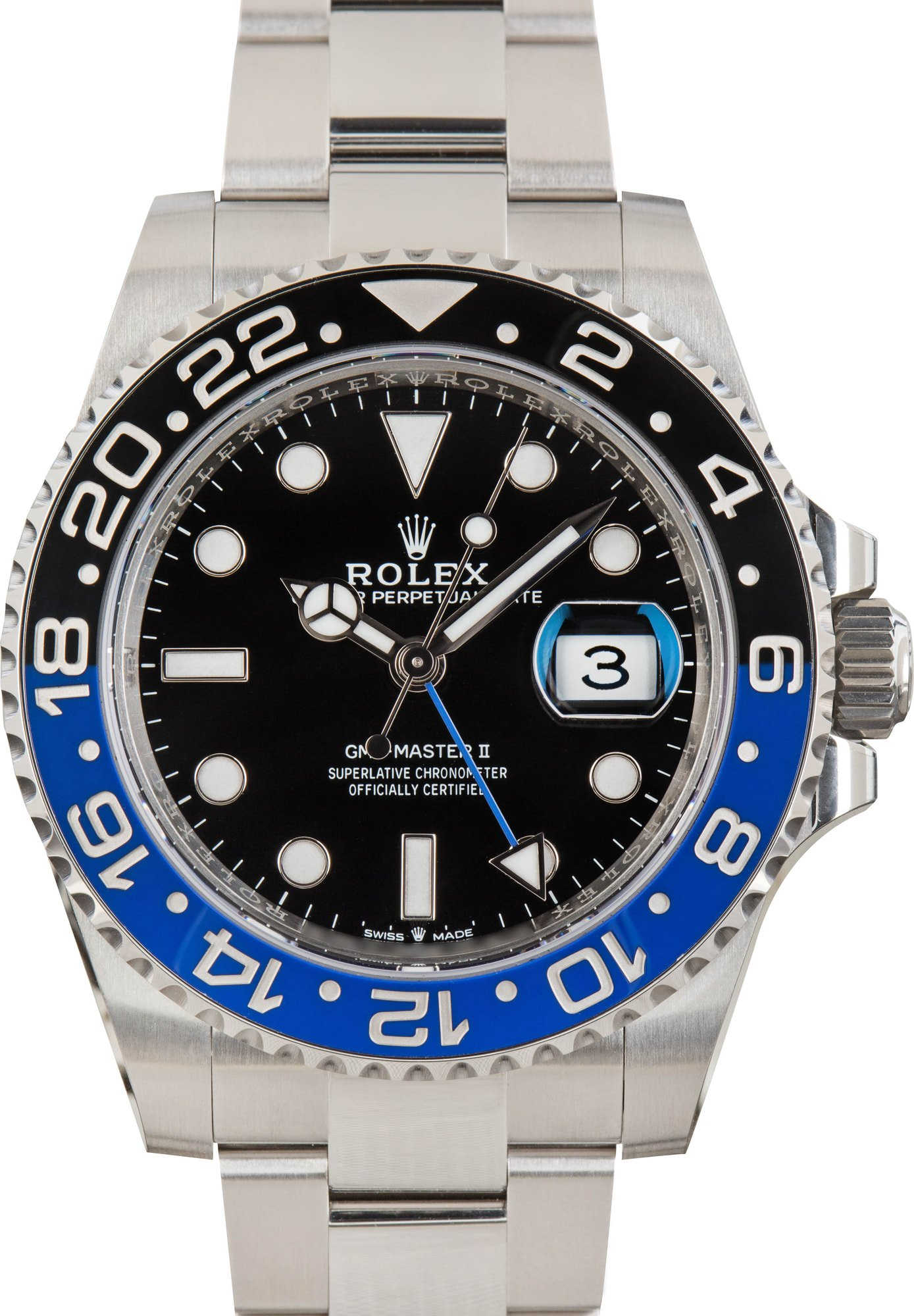 その他 w.boss Rolex GMT Master II ref. 126710GRNR with Oyster - Full Set