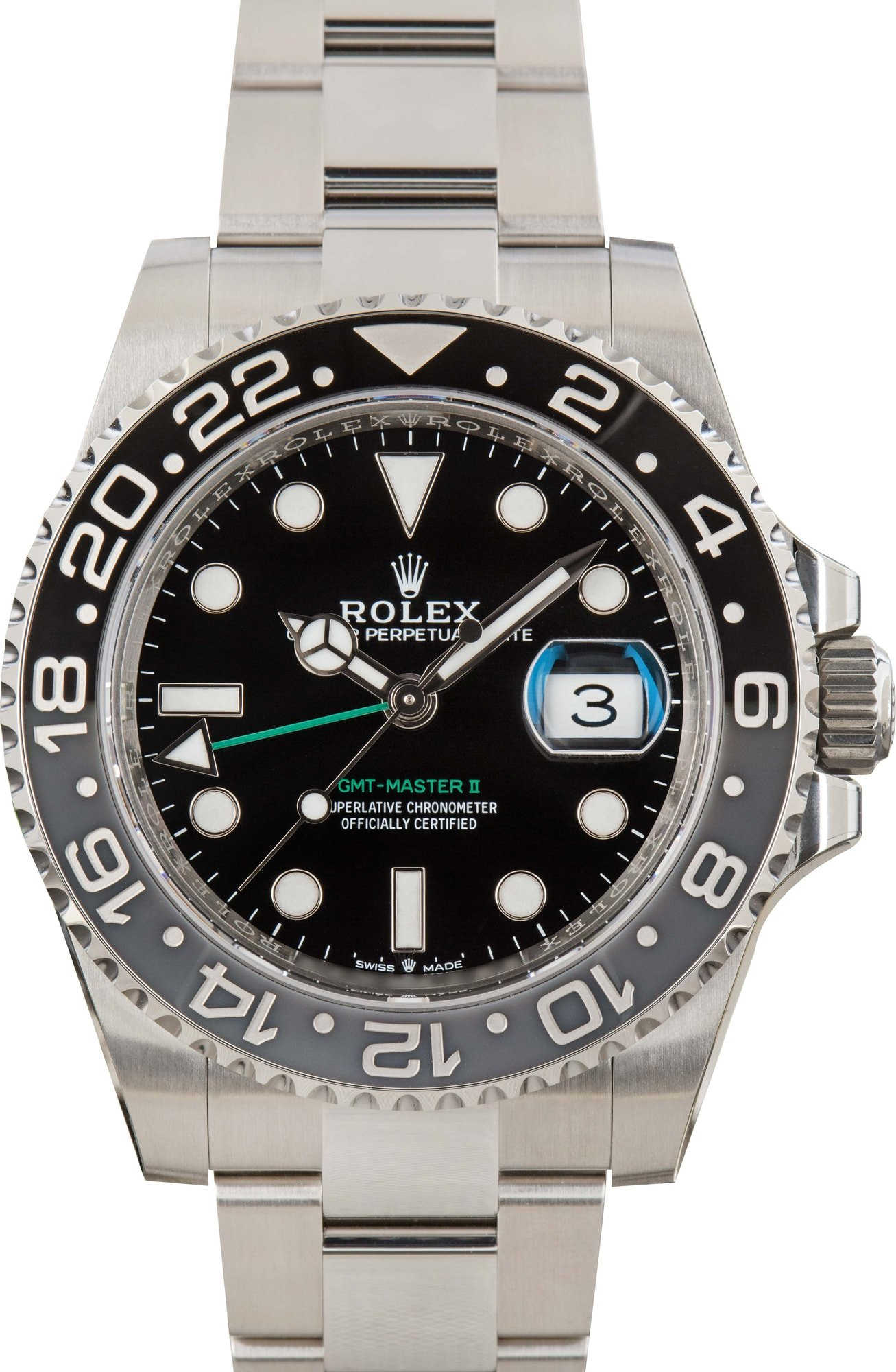 Rolex GMT-Master II ref 126710GRNR Bruce Wayne