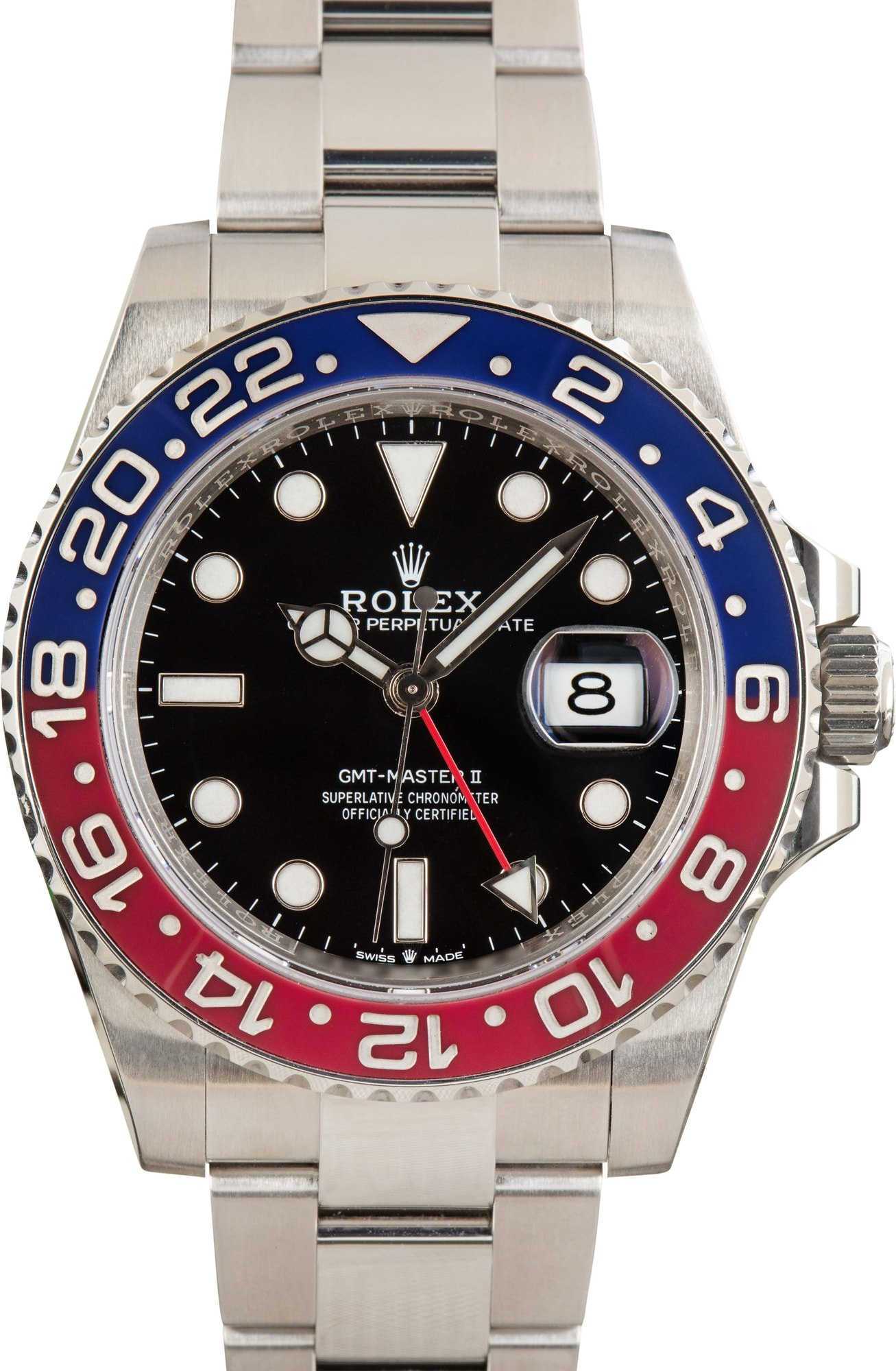 Rolex GMT-Master II Ref 126710 Stainless Steel Pepsi