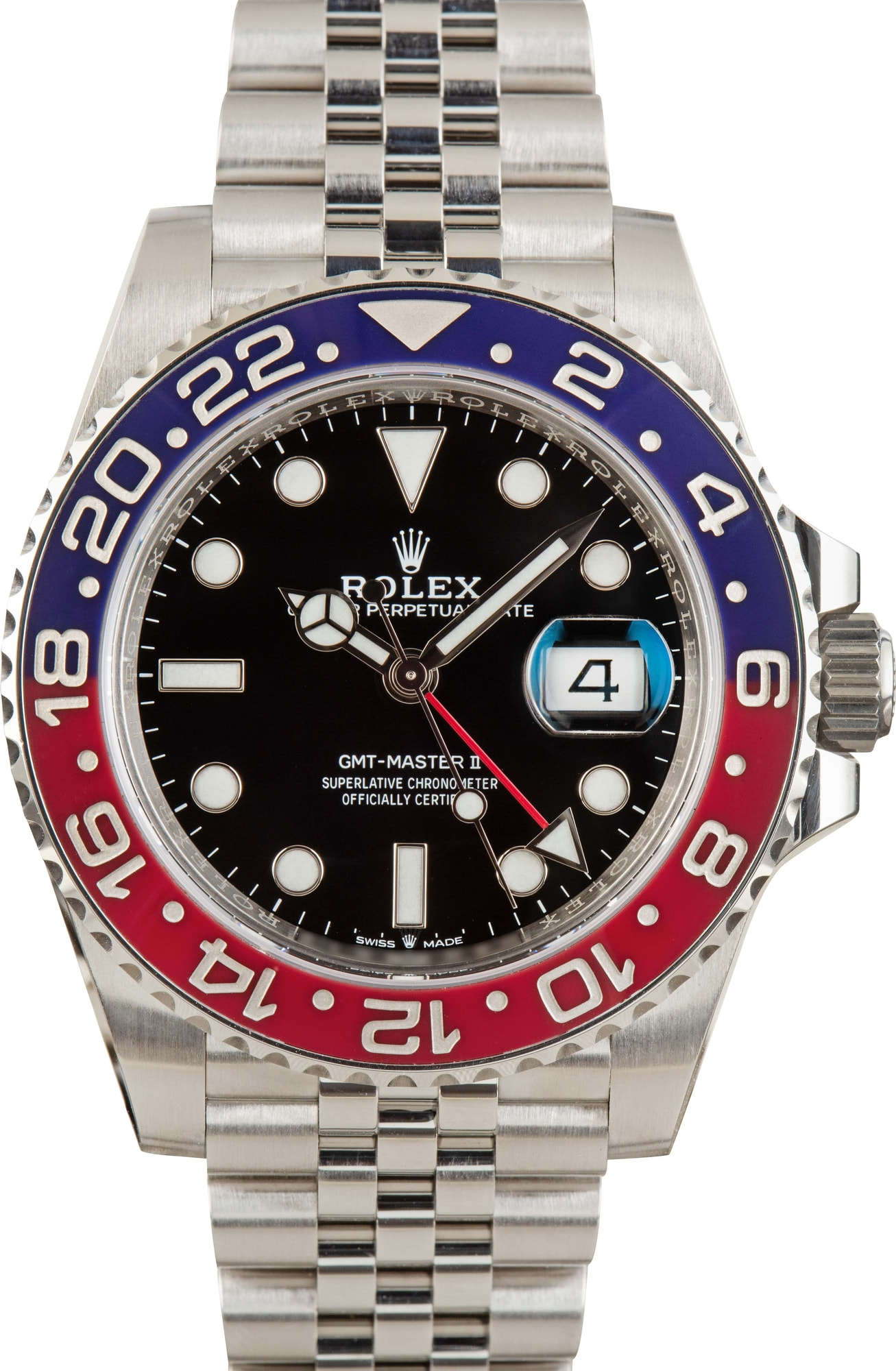 Buy Used Rolex GMT Master II 126710 Bob s Watches Sku 165883