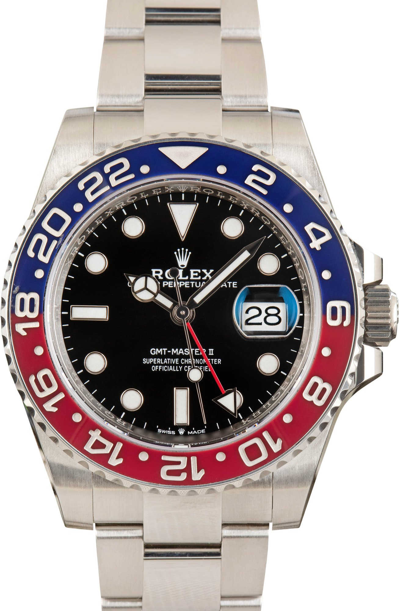 Pre-owned Rolex GMT-Master II Ref 126710 Pepsi