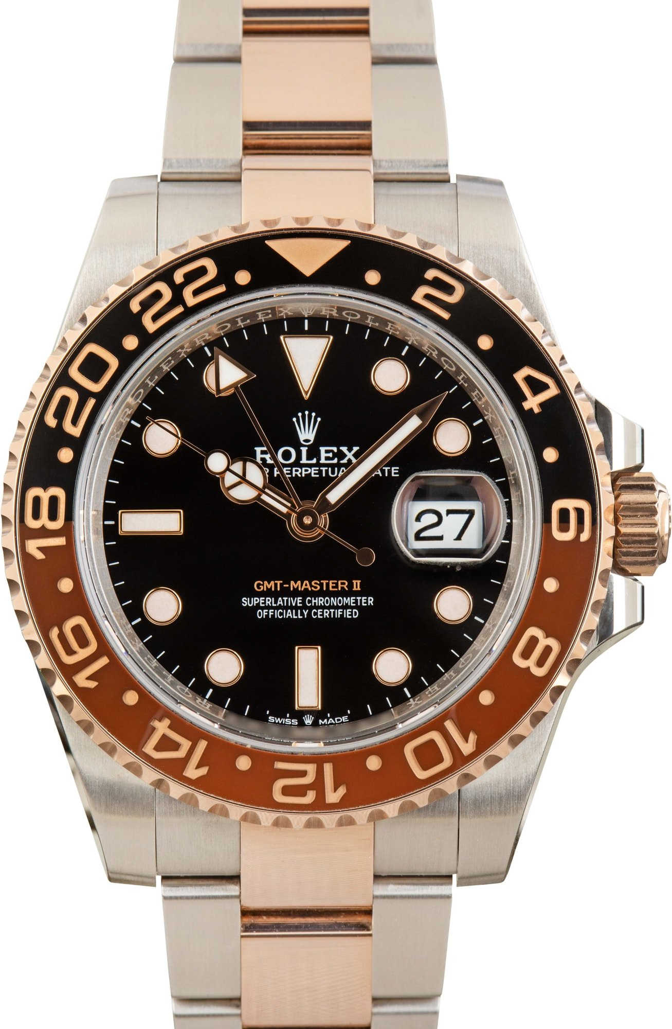 PreOwned Rolex GMT-Master II Ref 126711 Ceramic 'Root Beer' Model