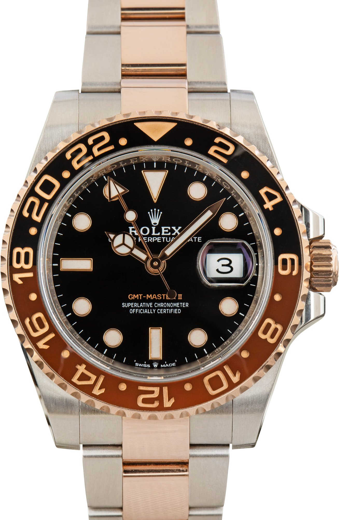 Rolex GMT-Master II Root Beer 126711 Steel & Everose Gold