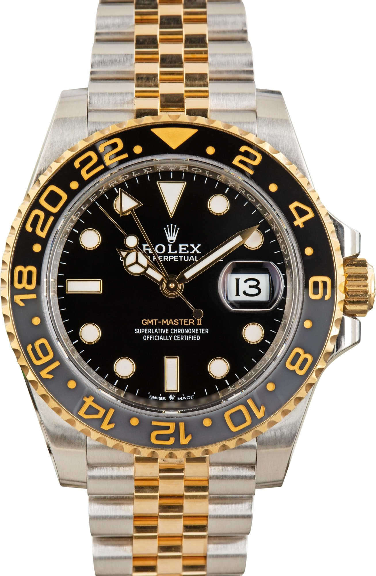 Rolex GMT-Master II Ref 126713GRNR Two Tone Zombie