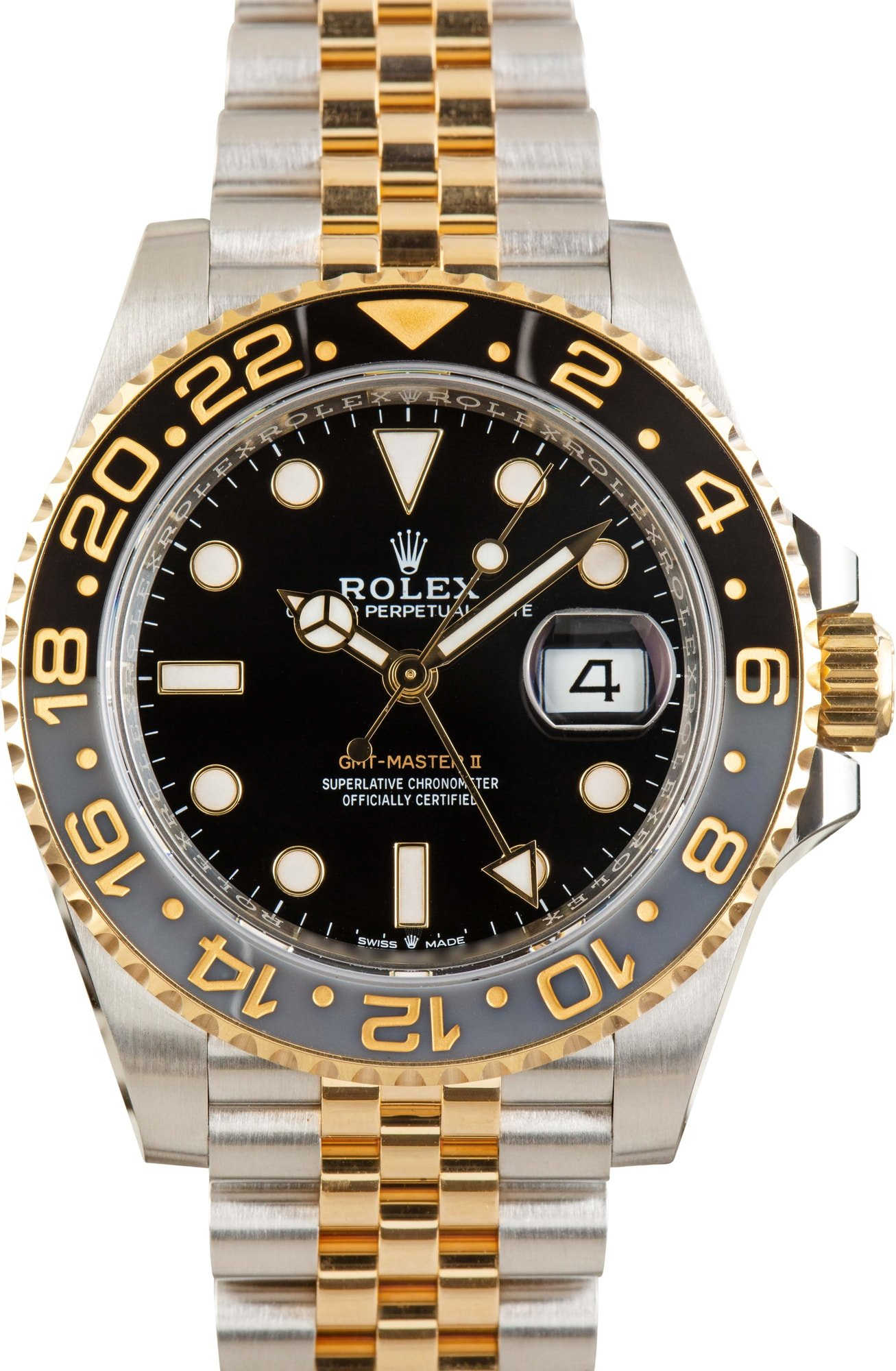 Used Two Tone Rolex GMT-Master II Zombie 126713GRNR