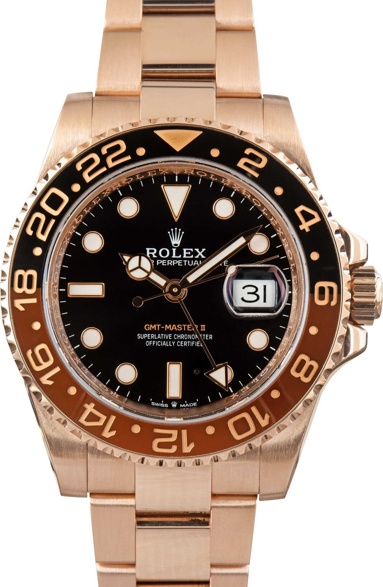Rolex GMT-Master II Everose 126715 'Root Beer' Model