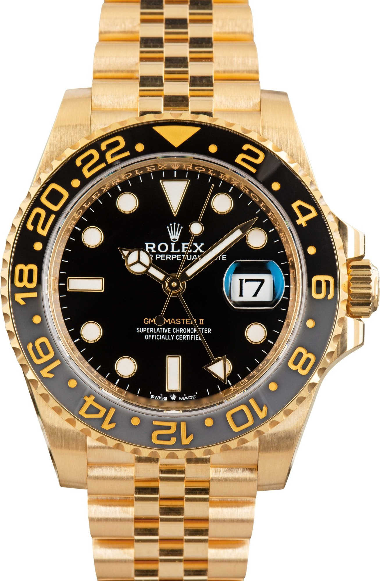 Rolex GMT-Master II 126718 18k Yellow Gold