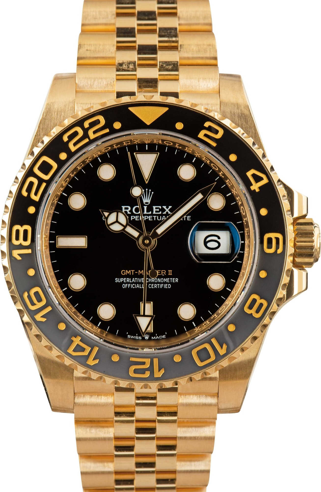 Rolex GMT-Master II Ref 126718 Yellow Gold