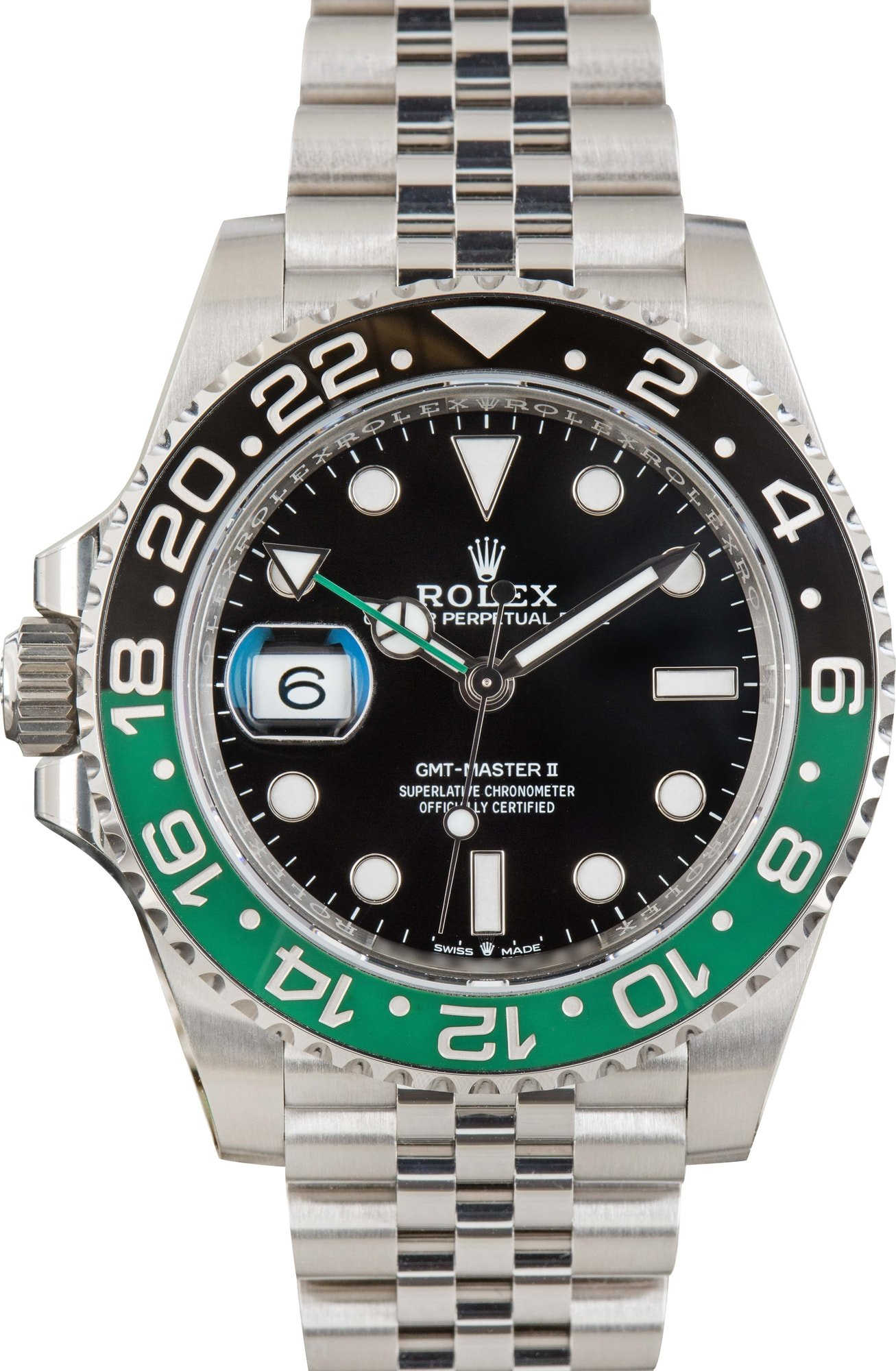 Pre-owned Rolex GMT-Master II Ref 126720VTNR Sprite