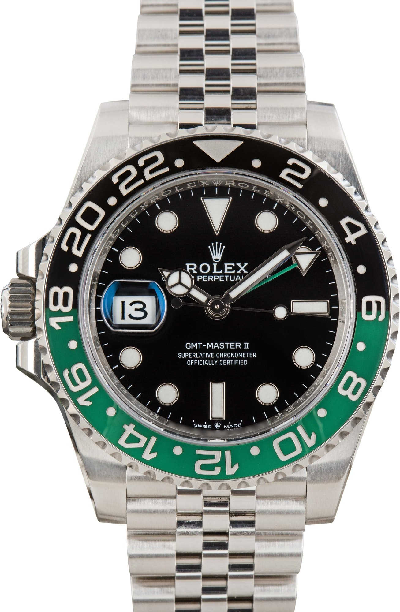 Rolex GMT-Master II Ref 126720 Jubilee Bracelet "Sprite"