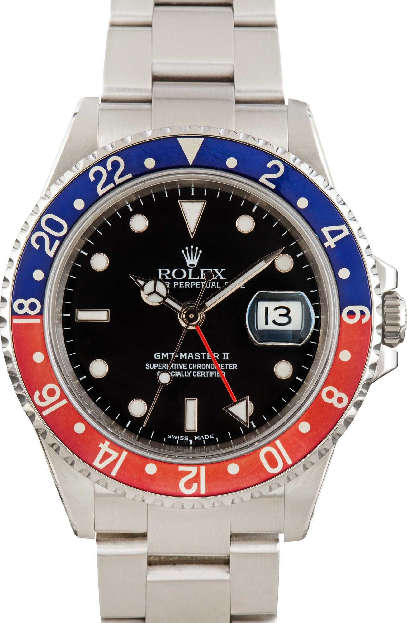 Rolex GMT-Master II Ref 16710 Black