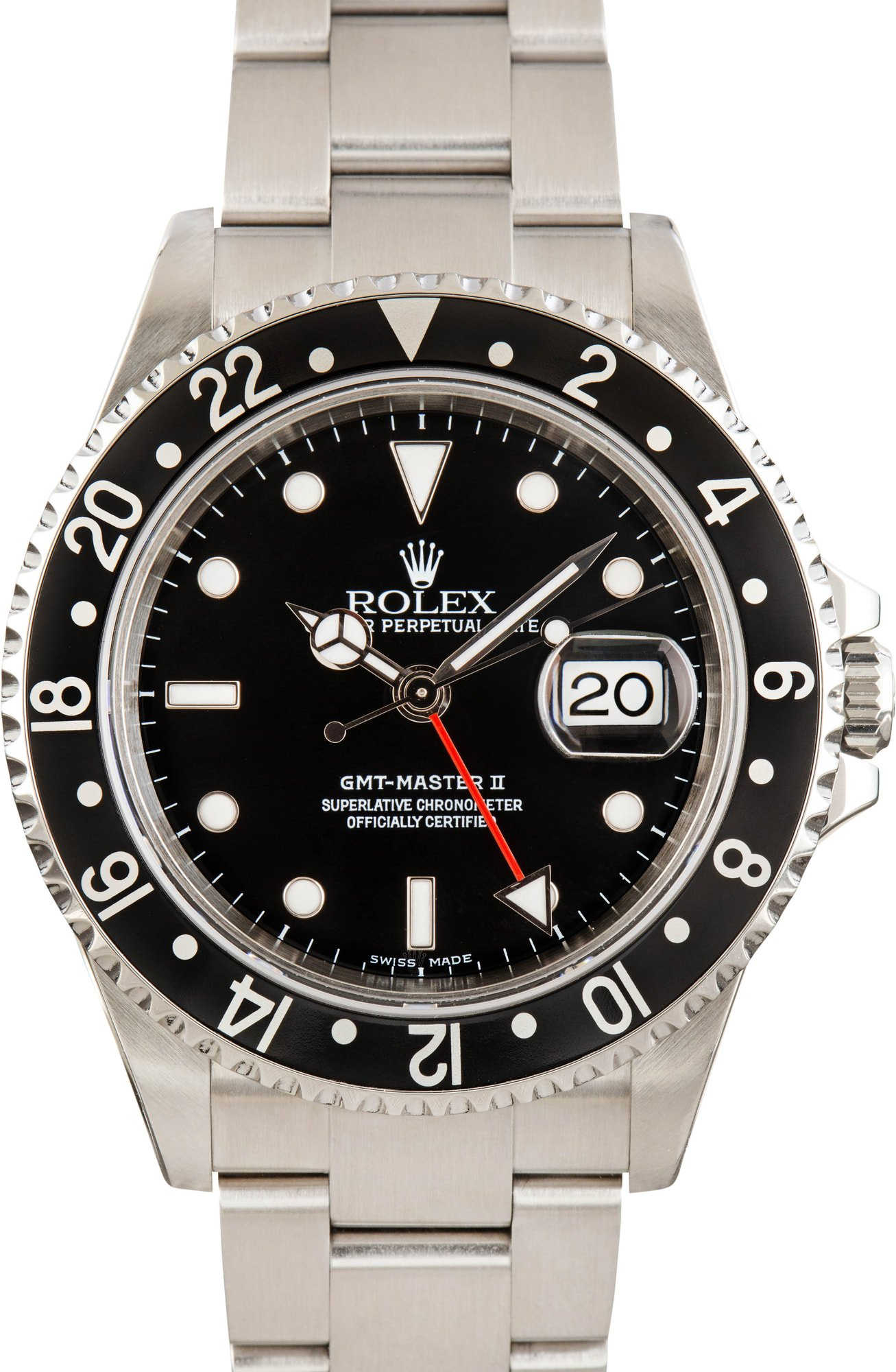 Men's Rolex GMT-Master II Ref 16710 Black
