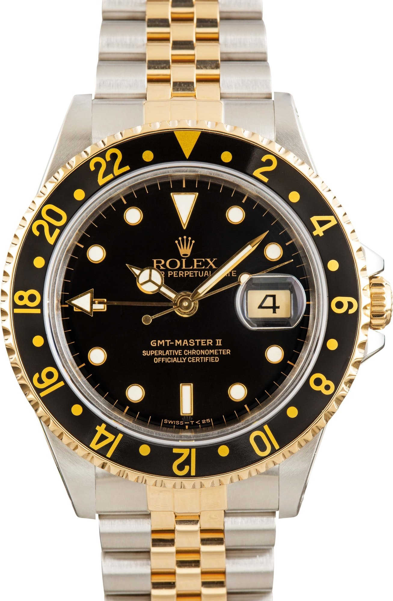 181716 Rolex GMT-Master II Ref 16713 Black Dial