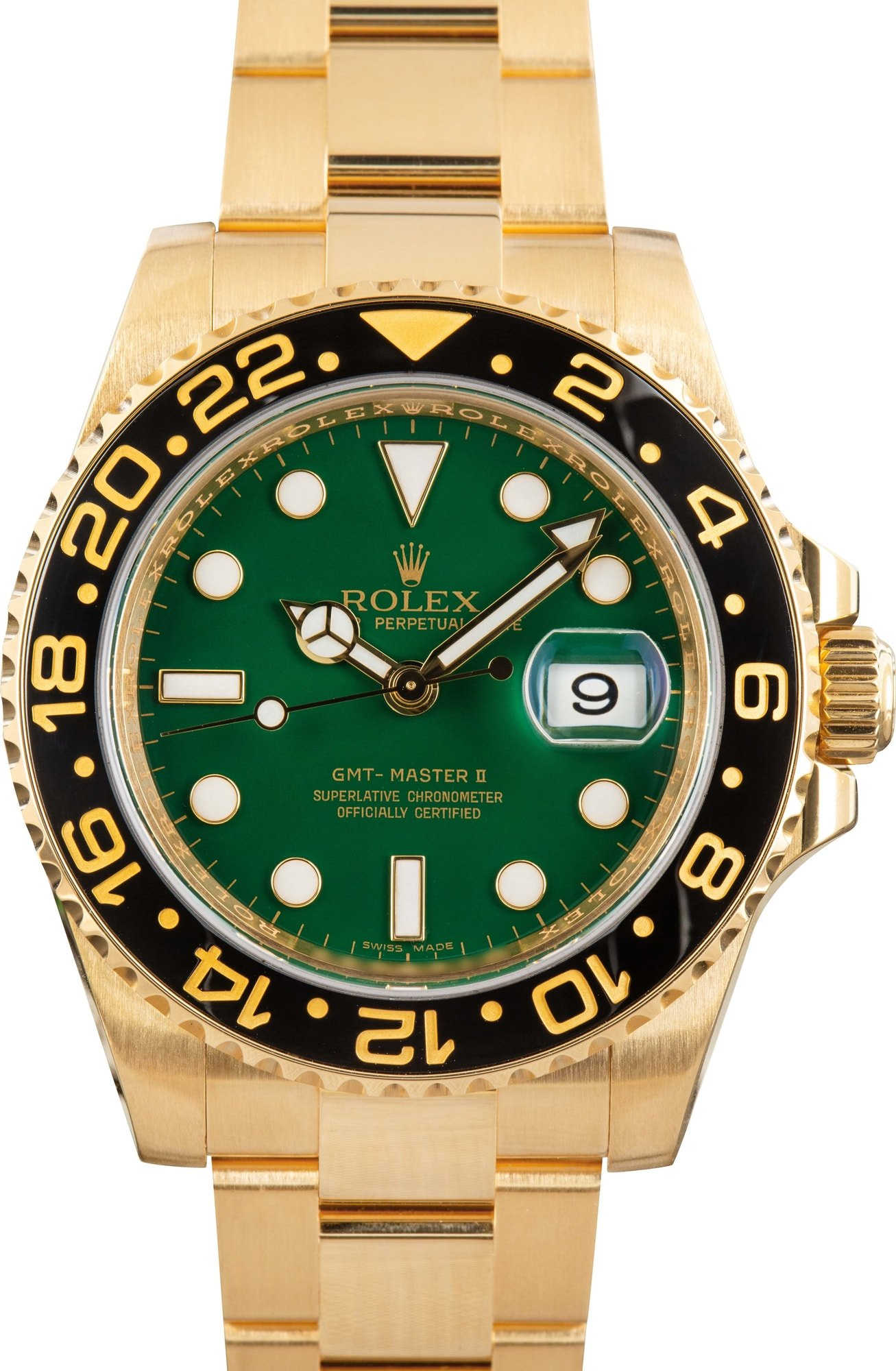 Rolex GMT-Master II 116718 Green Dial