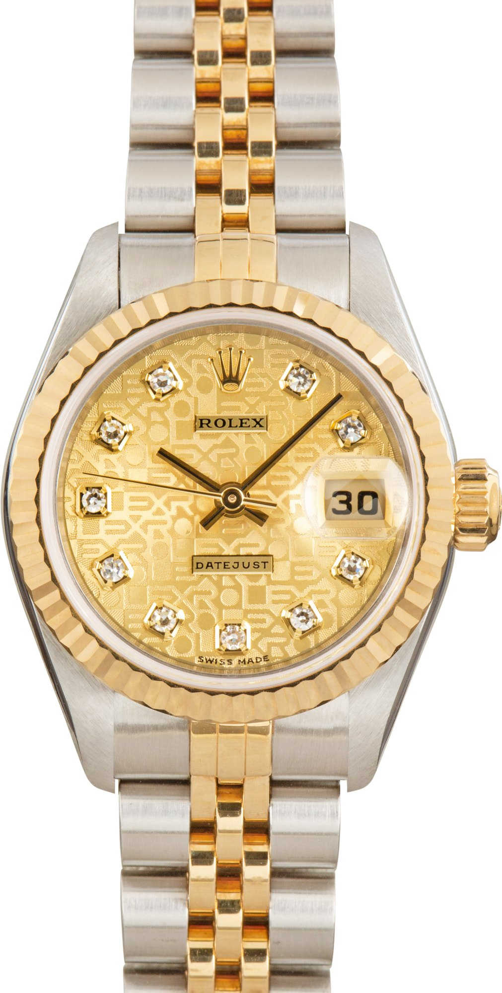 Ladies Rolex Datejust Ref 79173 Jubilee Diamond Dial