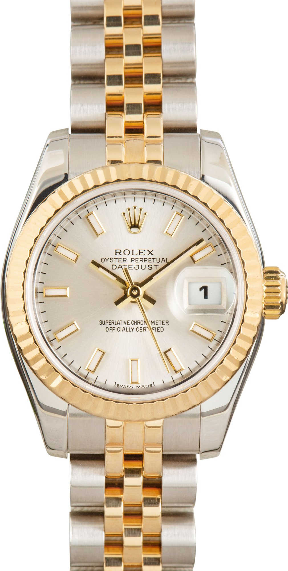 Rolex Lady Datejust 179173 Silver Dial