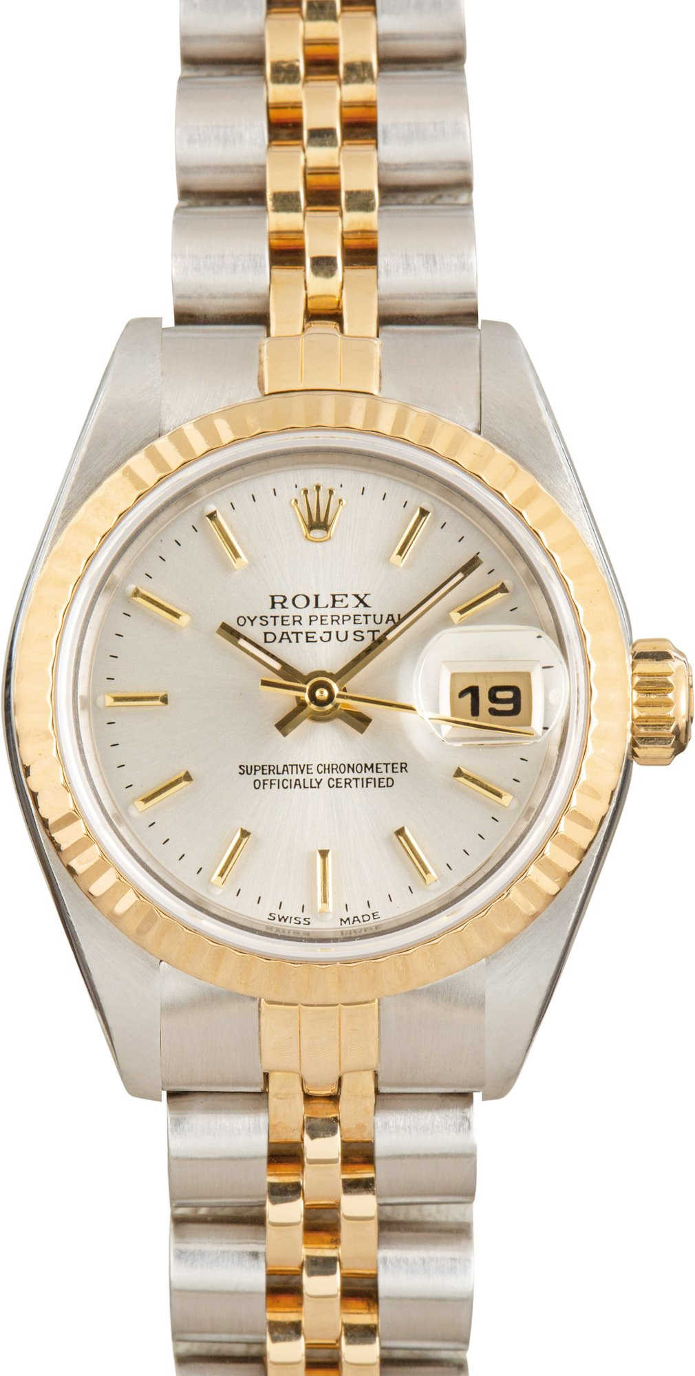 ROLEX DATEJUST 69173 3コマ② Rolex Lady-Datejust 69173 Steel Gold / Rolex Box & Booklet