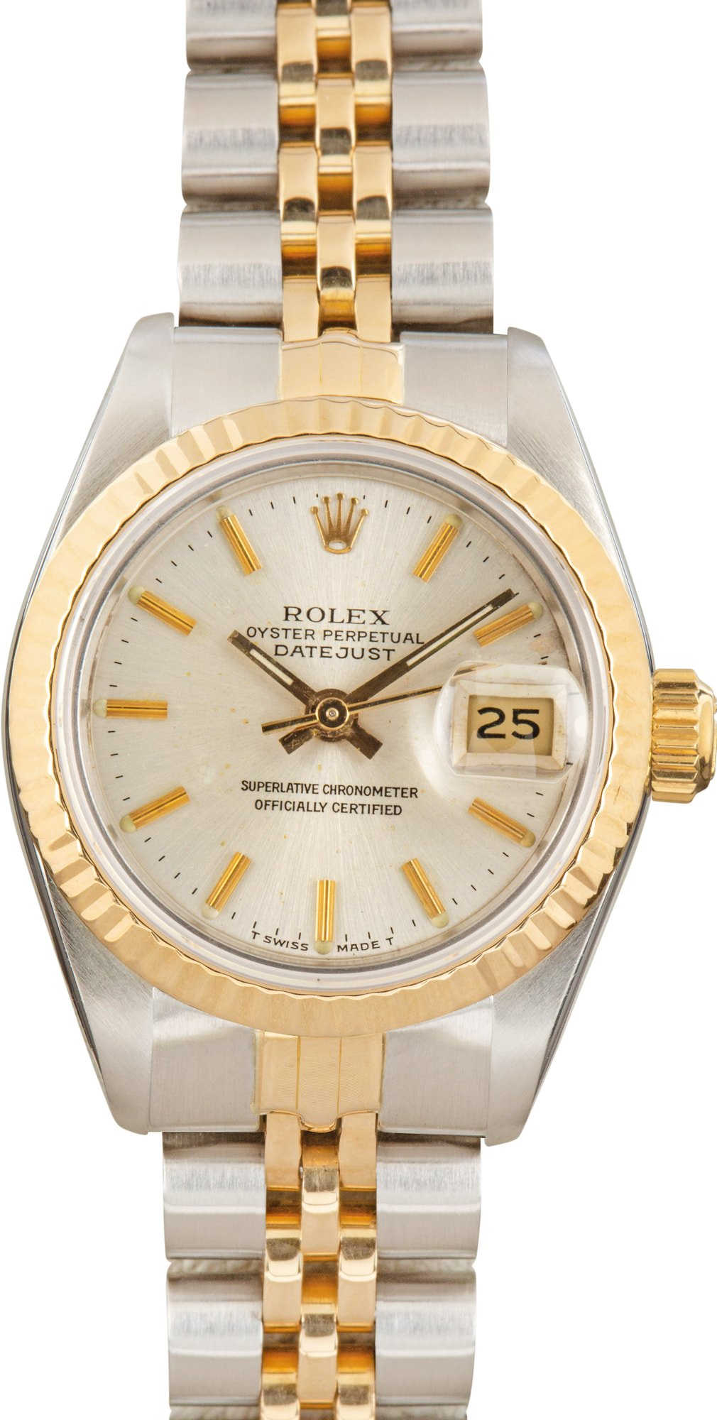 Ladies Rolex Datejust 69173 Silver Dial