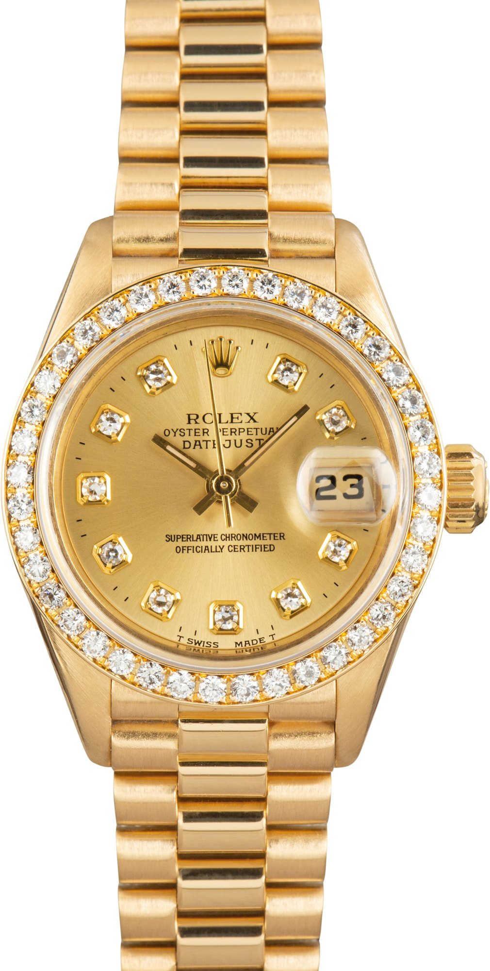 Buy Used Rolex Lady Datejust 69178 | Bob's Watches - Sku: 180490