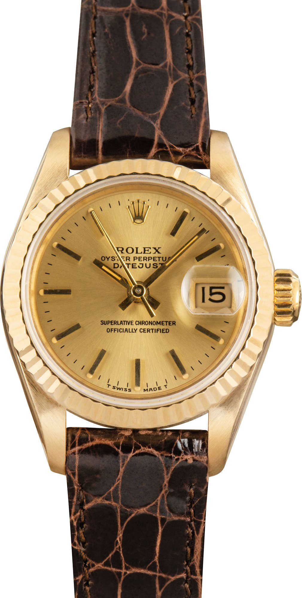 Buy Used Rolex Lady Datejust 69178 | Bob's Watches - Sku: 180889