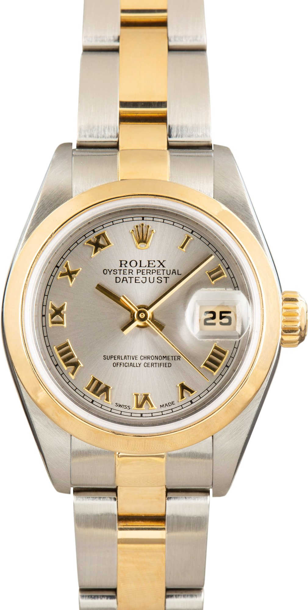 Rolex Ladies Datejust 79163 Slate Roman Dial