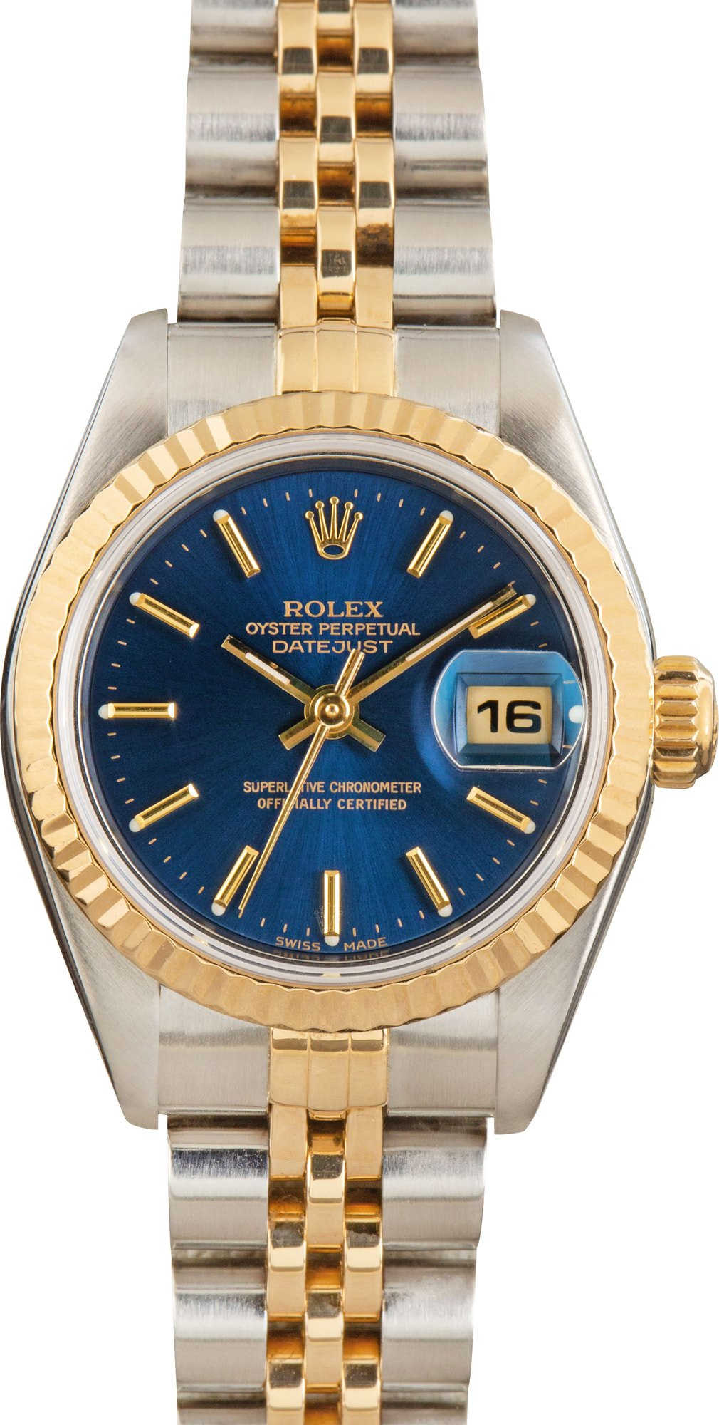 ROLEX DATEJUST 79173 2コマ rolex-datejust-steel-yellow-