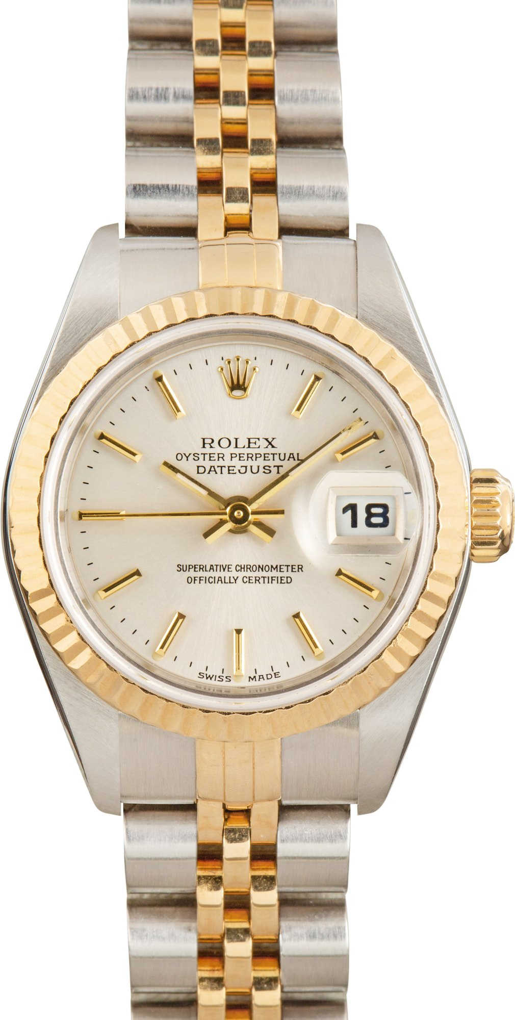 Lady Rolex Datejust 79173 Silver Dial