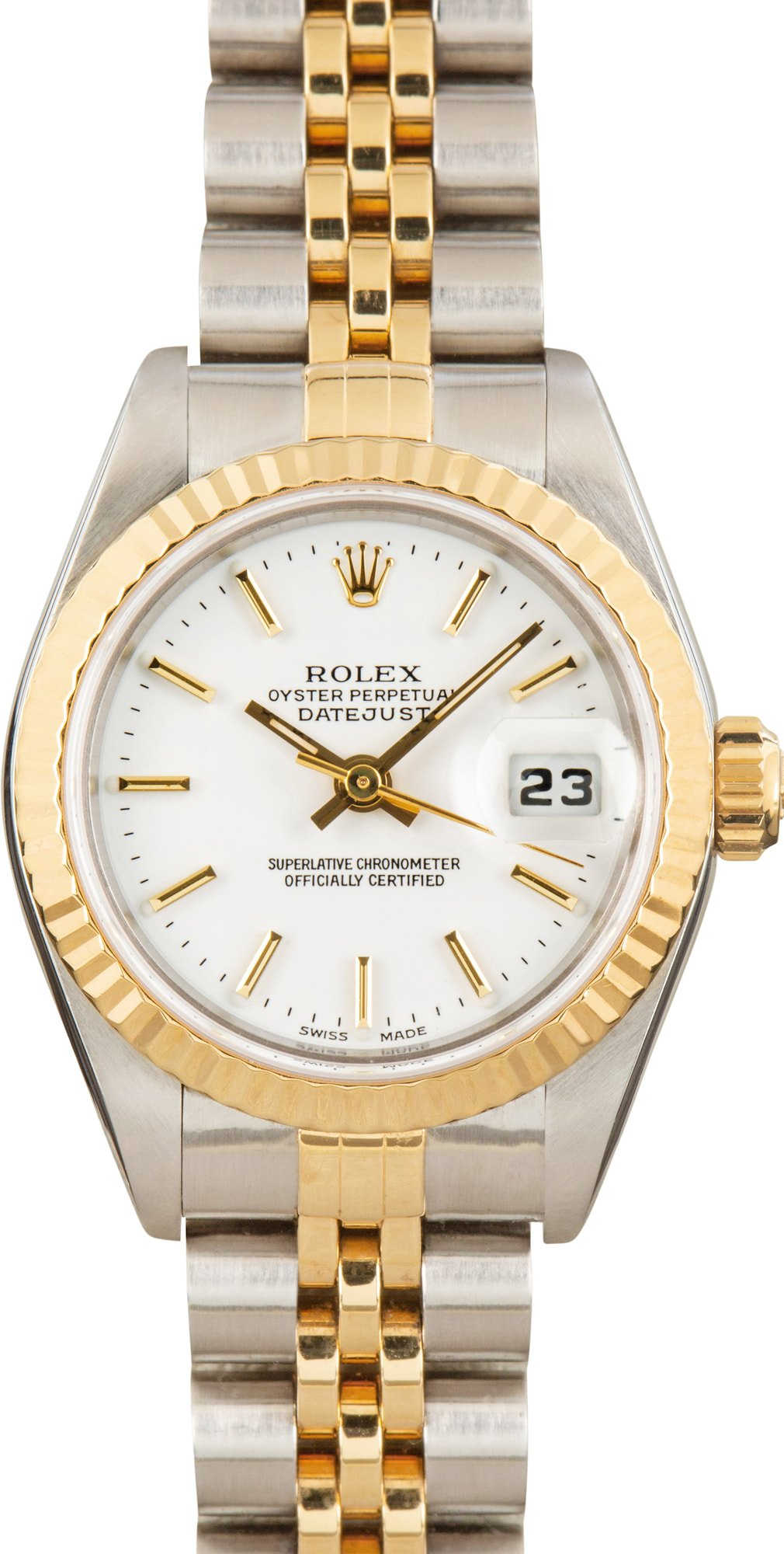 Lady Rolex Datejust 79173 White Dial