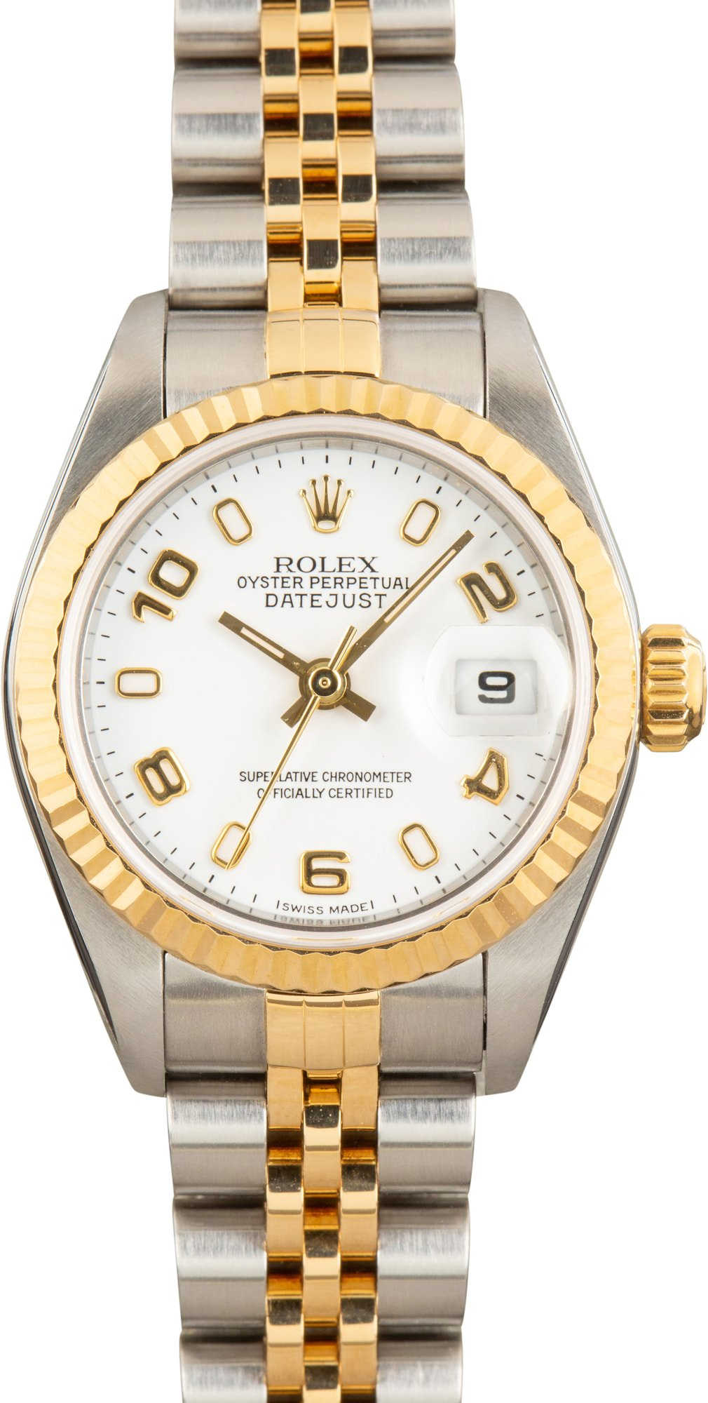 Rolex Lady Datejust 79173 White Arabic Dial