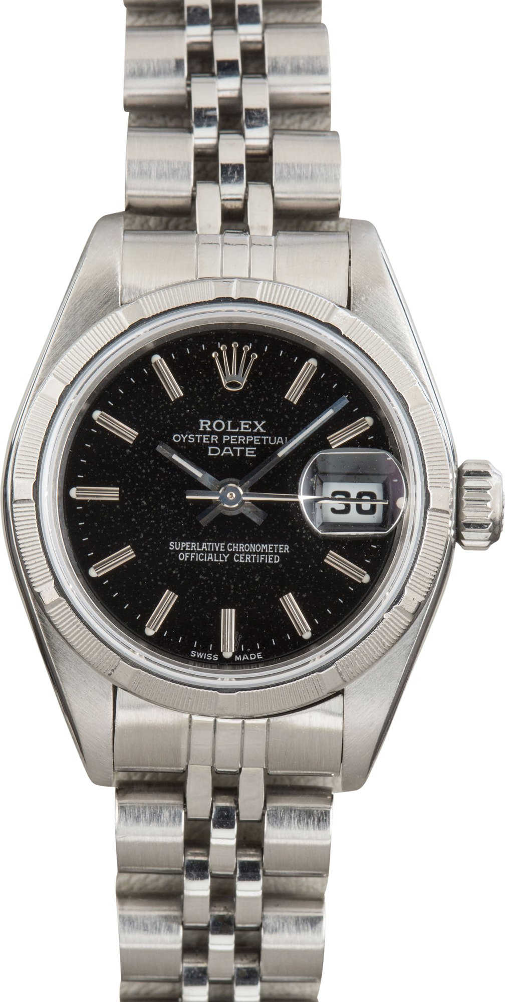 Ladies Rolex Datejust 79190 Black Dial