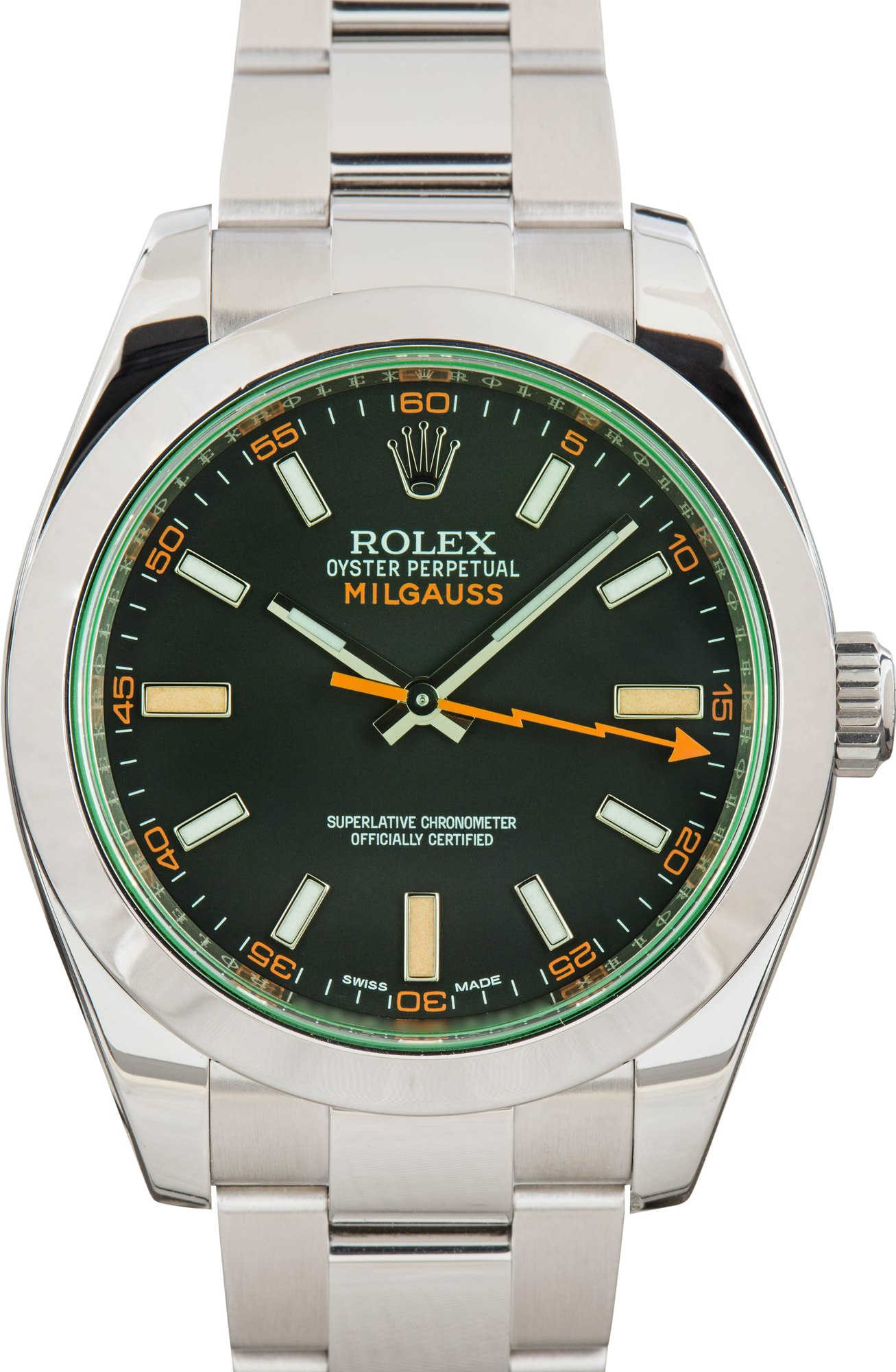 Rolex Milgauss 116400 Black Dial