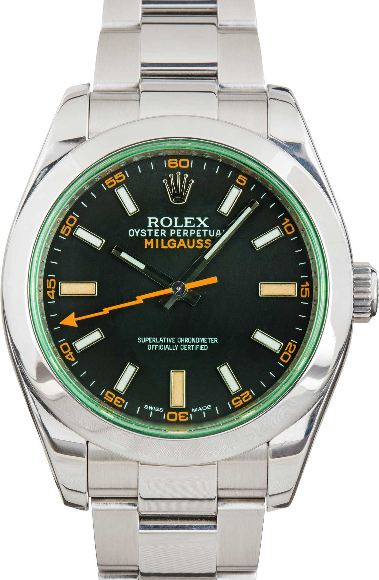 Buy Used Rolex Milgauss 116400 | Bob's Watches - Sku: 172116