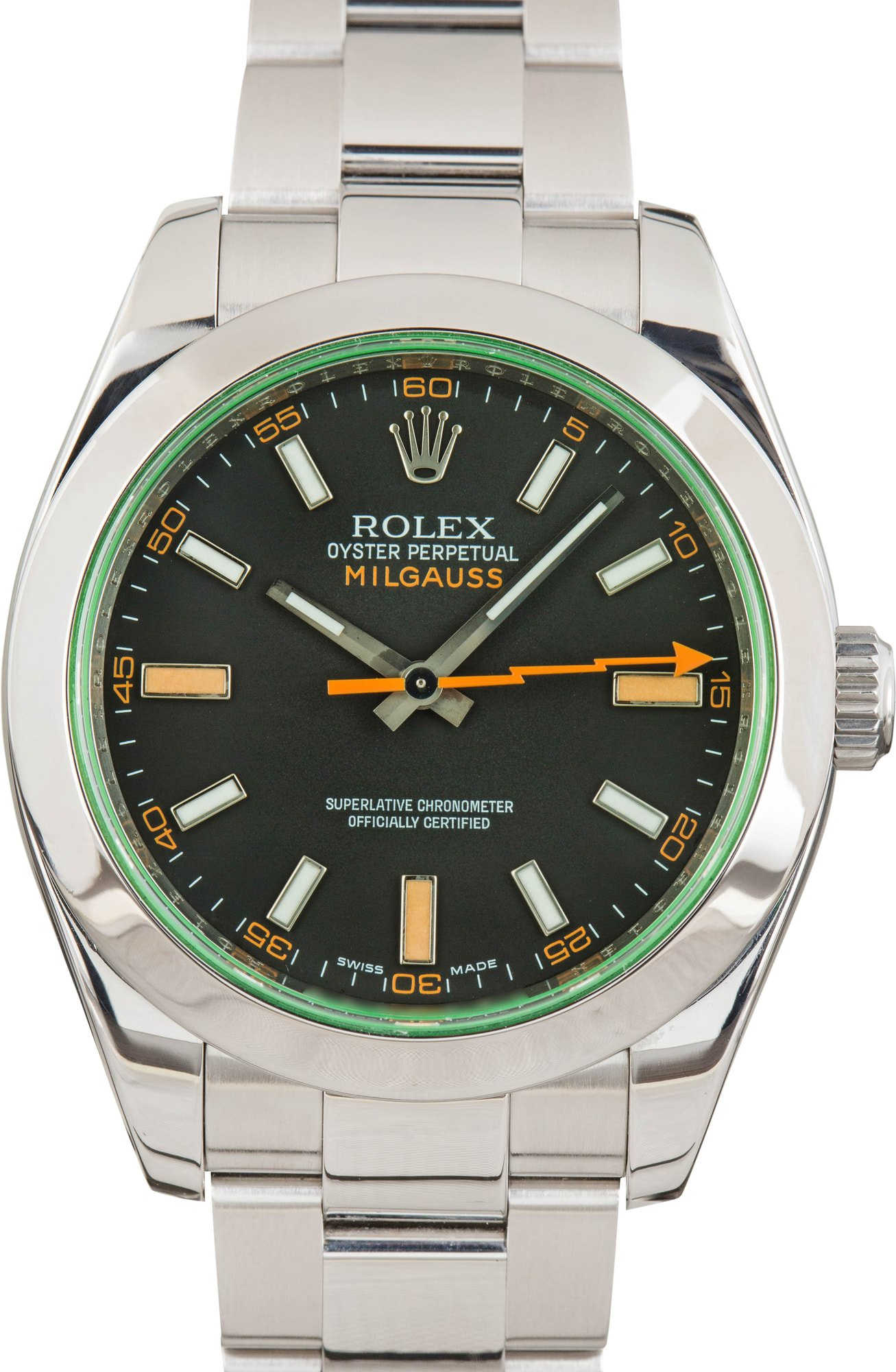 Buy Used Rolex Milgauss 116400 | Bob's Watches - Sku: 175406