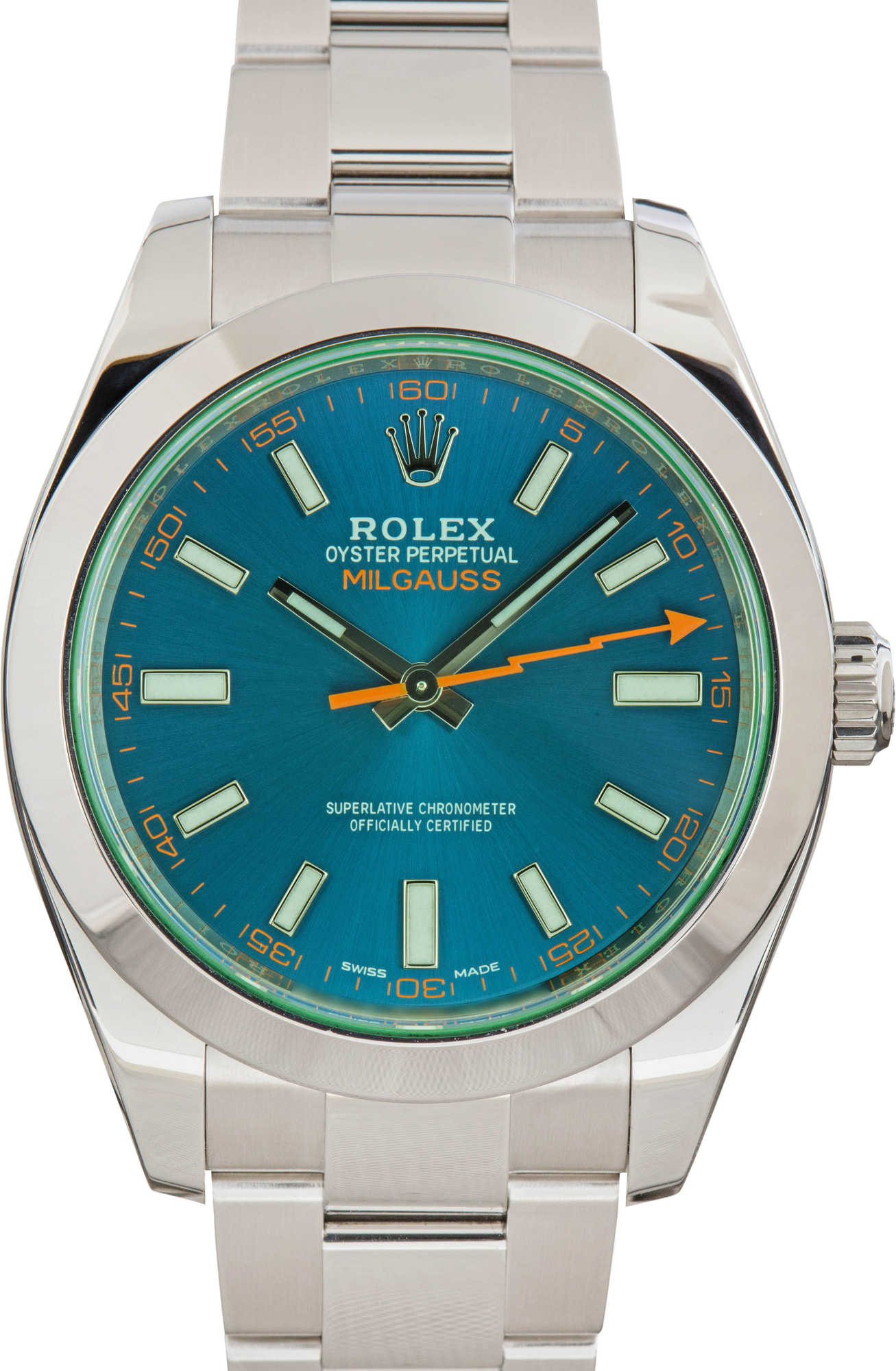 Rolex Milgauss 116400GV Blue