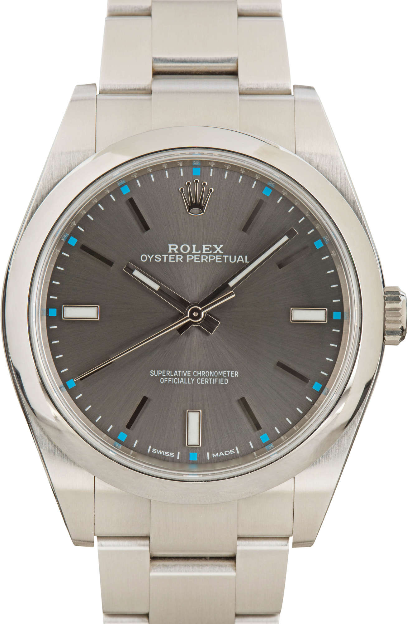 Buy Used Rolex Oyster Perpetual 114300 Bob s Watches Sku 166322