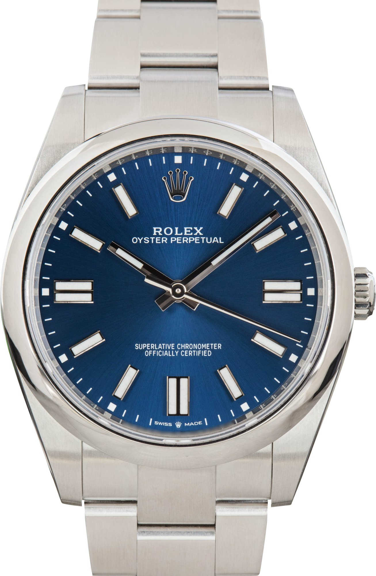 Rolex Oyster Perpetual 41 124300 Blue Dial