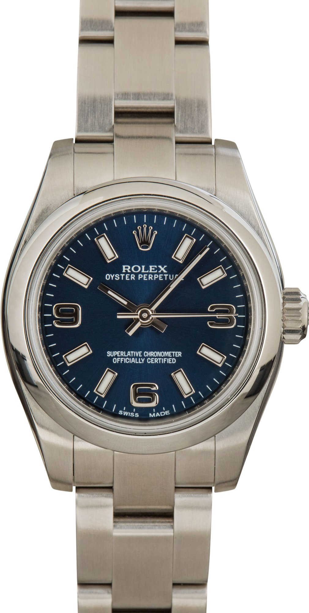 Ladies Steel Oyster Perpetual 176200