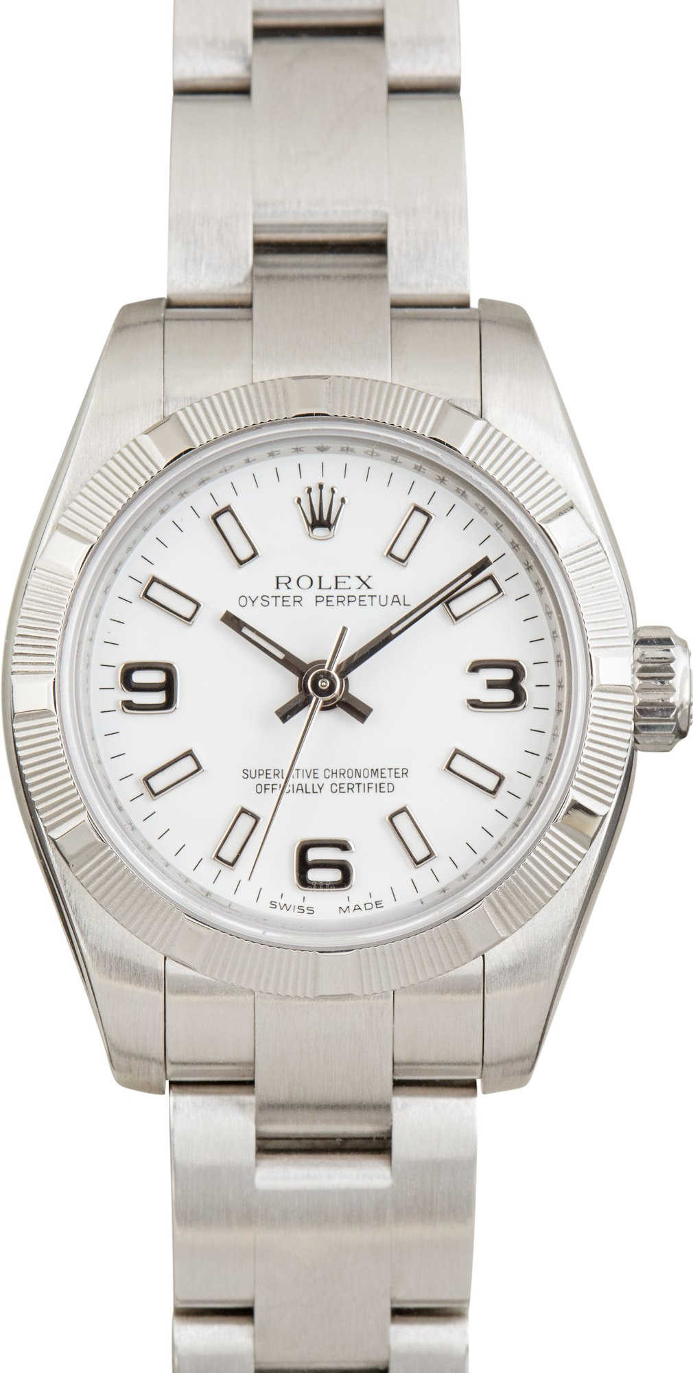 ROLEX OYSTER PERPETUAL LADY 176210 2コマ Buy Used Rolex Oyster Perpetual 26 176210 | Bob's Watches