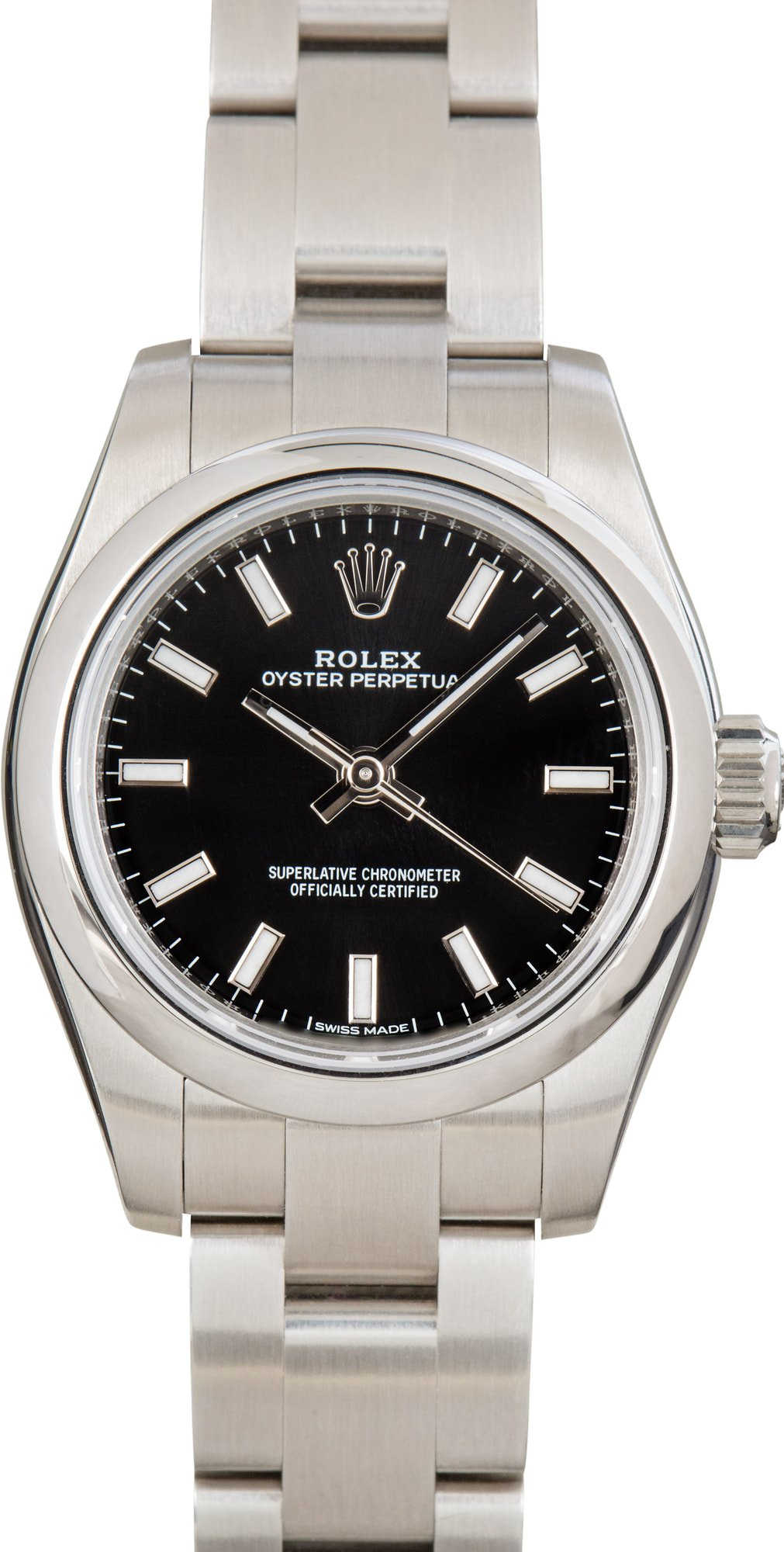 Rolex Oyster Perpetual Black - BobsWatches.com